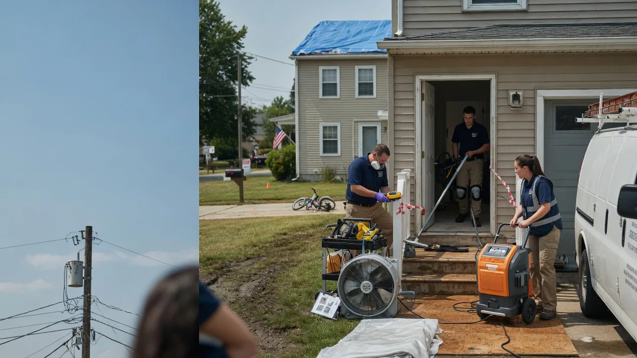 Water Damage Repair in Grass Lake, MI near me